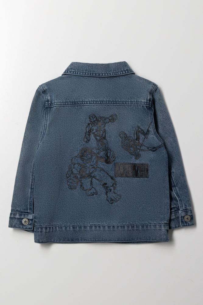 Marvel Denim Jacket Blue (2)