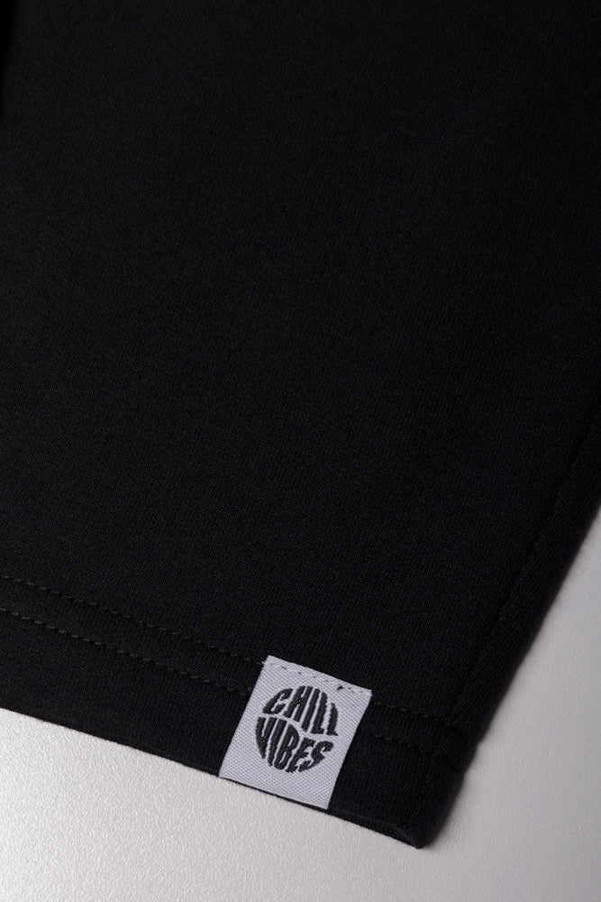 Basic Knit Shorts Black