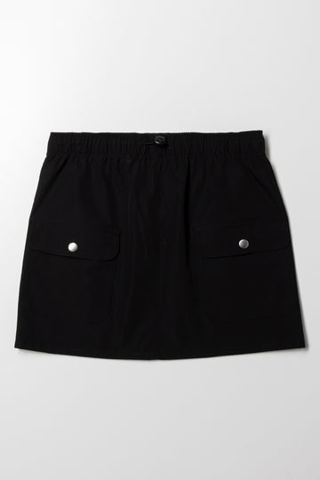Cargo Skirt Black
