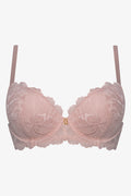 2 Pack Lace Bras Black & Natural (2)