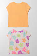 2 Pack T-Shirts Peach (2)