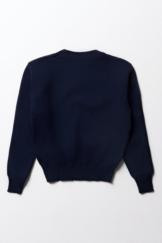 Unisex Primary School Long Sleeve Jersey Navy (3)