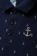 Short Sleeve Golfer Navy (1)