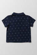Short Sleeve Golfer Navy (2)