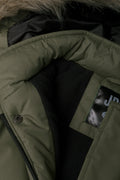 Puffer Parka Jacket Green (2)