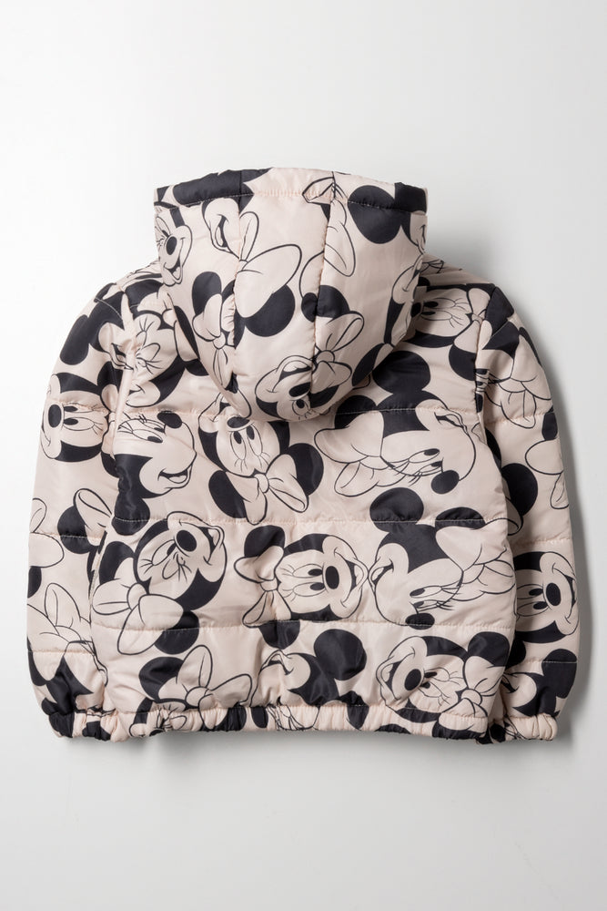 Minnie Mouse Puffer Jacket Natural (3)