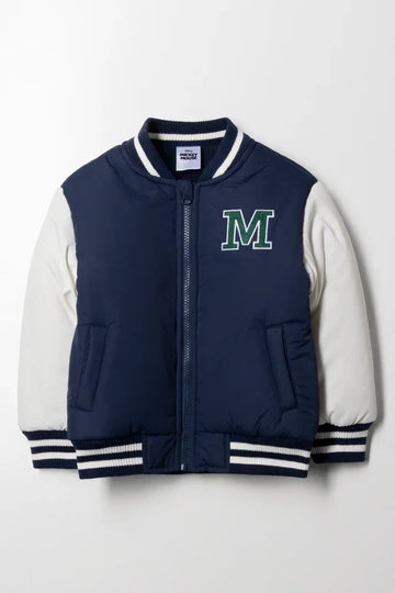 Mickey Mouse Bomber Jacket Navy