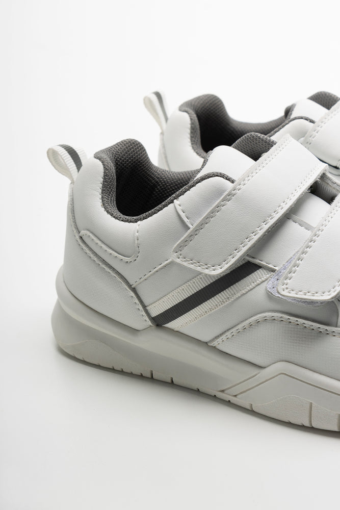 Leather Trainers White (3)