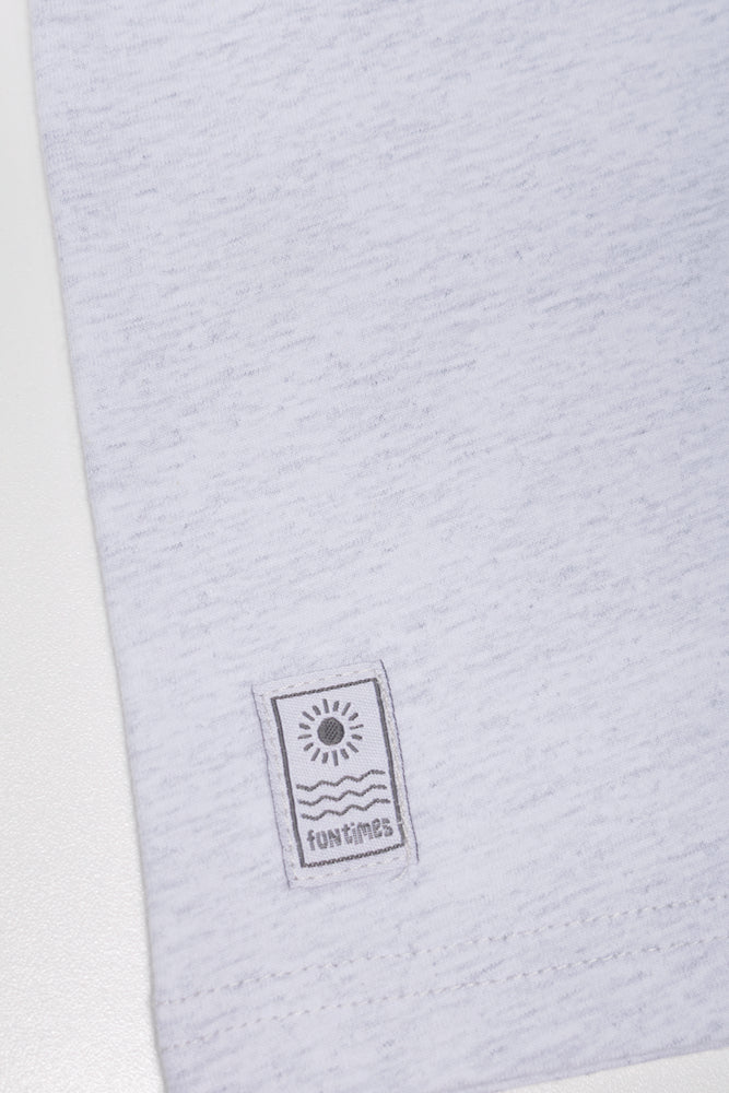 Sleeveless T-Shirt Grey