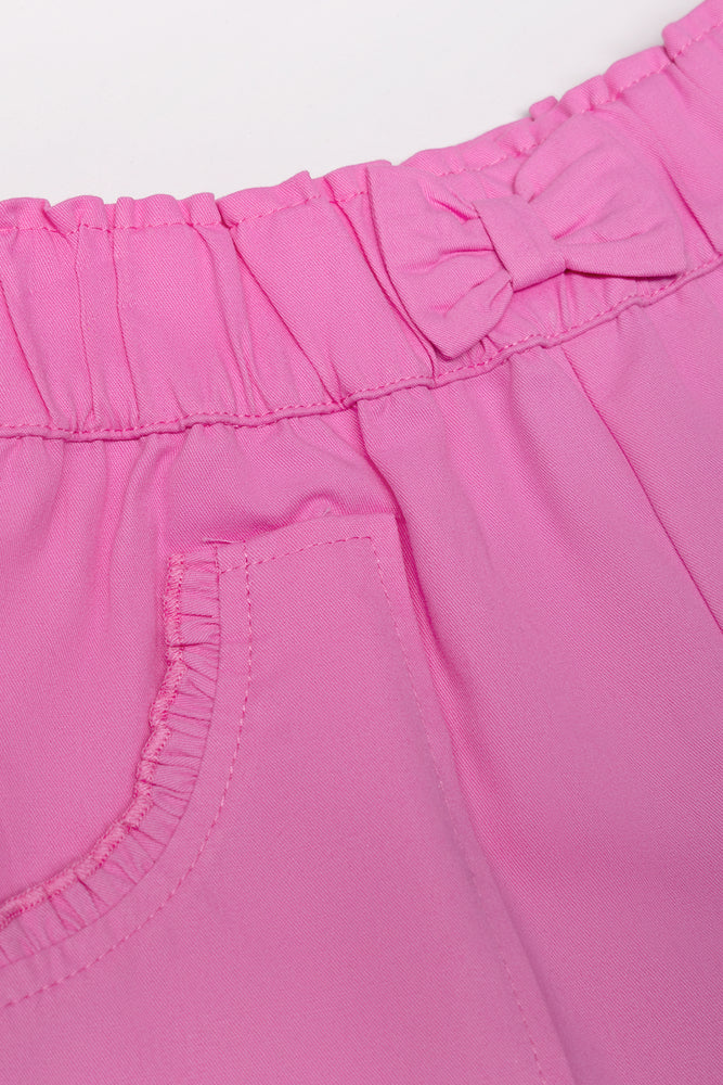 Twill Shorts Pink