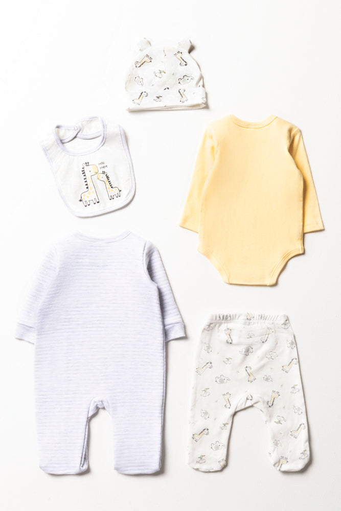 5 Piece Animals Set Grey (6)