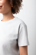 Short Sleeve Crew Neck T-Shirt Light Grey (3)