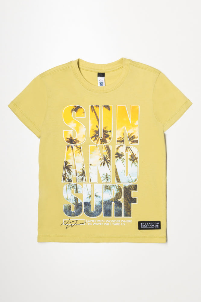 Short Sleeve T-Shirt Yellow