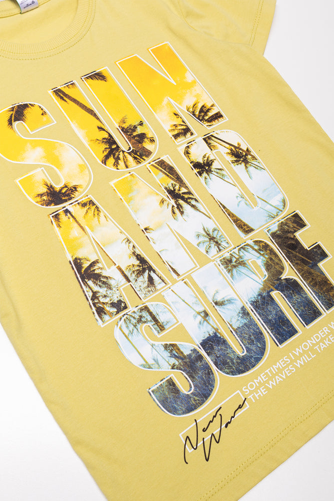 Short Sleeve T-Shirt Yellow