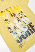 Short Sleeve T-Shirt Yellow (1)