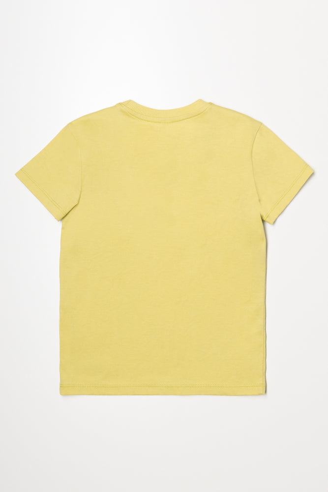 Short Sleeve T-Shirt Yellow (2)