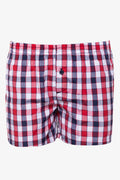 3 Pack Woven Boxer Red (1)