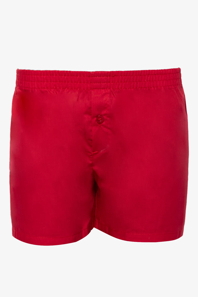 3 Pack Woven Boxer Red (2)
