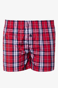 3 Pack Woven Boxer Red (3)