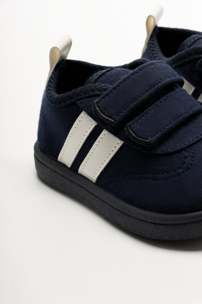 Lace Up Sneaker Navy (3)