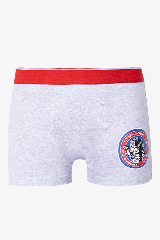 3 Pack Knit Boxer Red