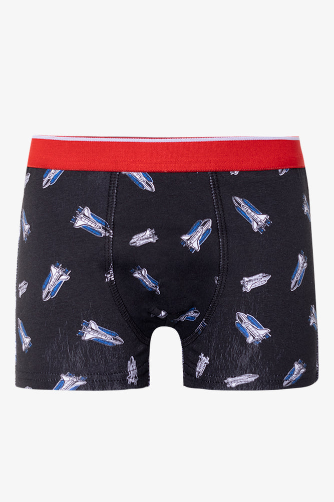 3 Pack Knit Boxer Red (2)