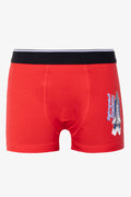 3 Pack Knit Boxer Red (3)