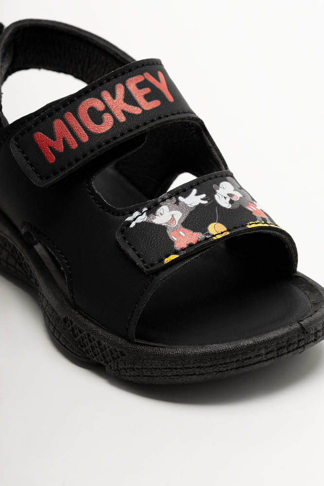 Mickey Mouse Adventure Sandals Black (2)