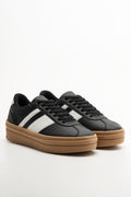 Platform Sneaker Black
