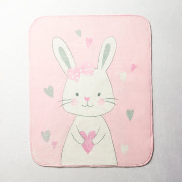 Love Bunny Blanket Pink