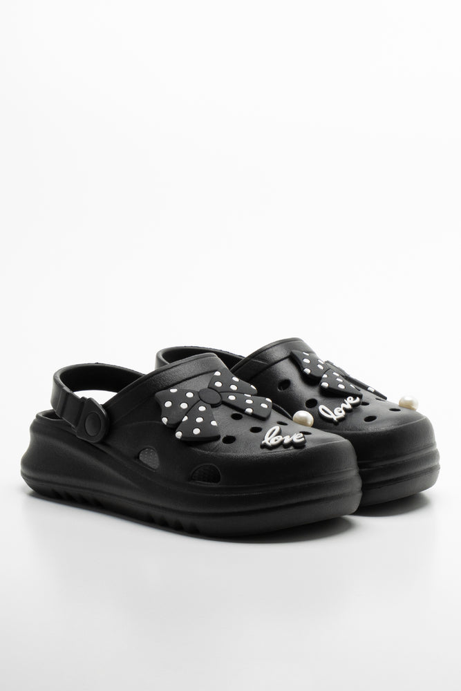 Love Clogs Black