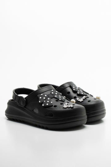 Love Clogs Black