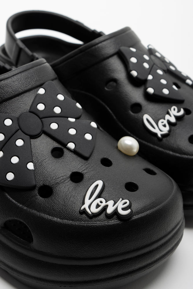 Love Clogs Black (2)