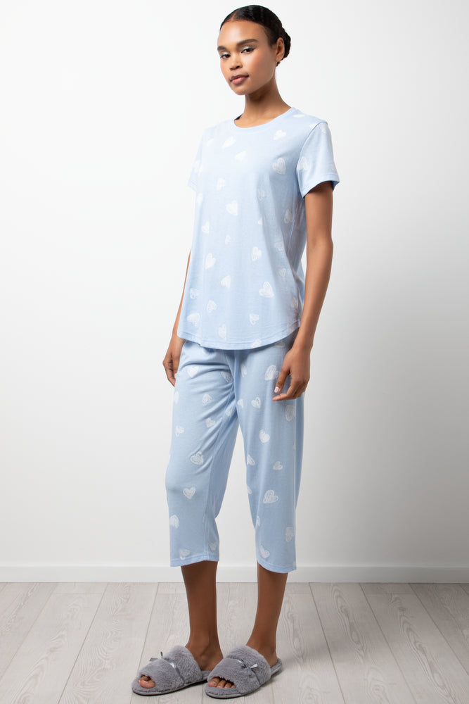 Heart Pyjamas Blue (1)