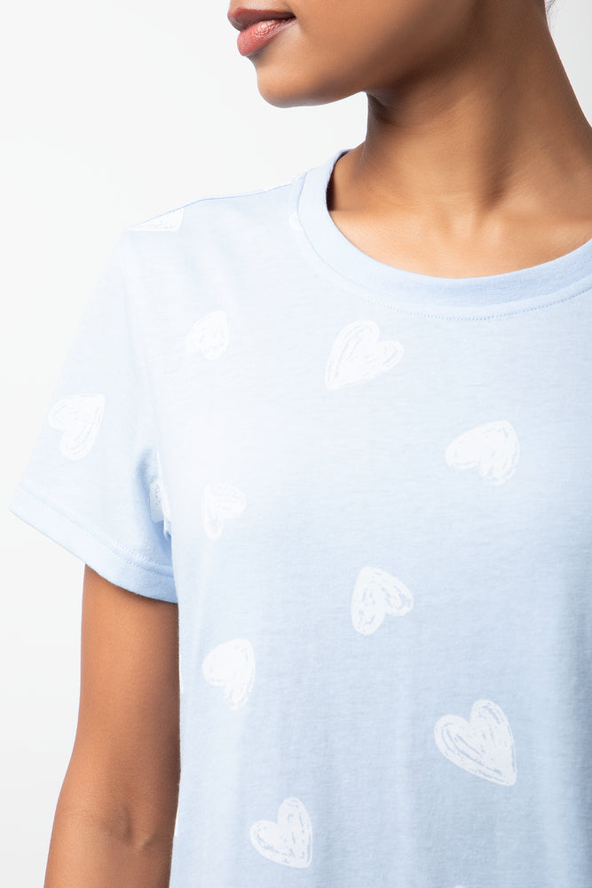 Heart Pyjamas Blue (3)