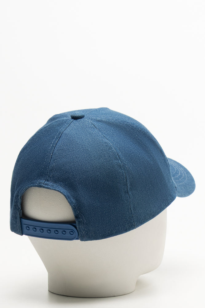 Superman Embroidered Peak Cap Blue (1)