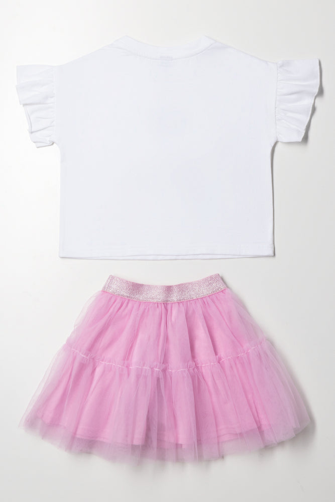 Dance Ballet Tutu Set Pink (3)