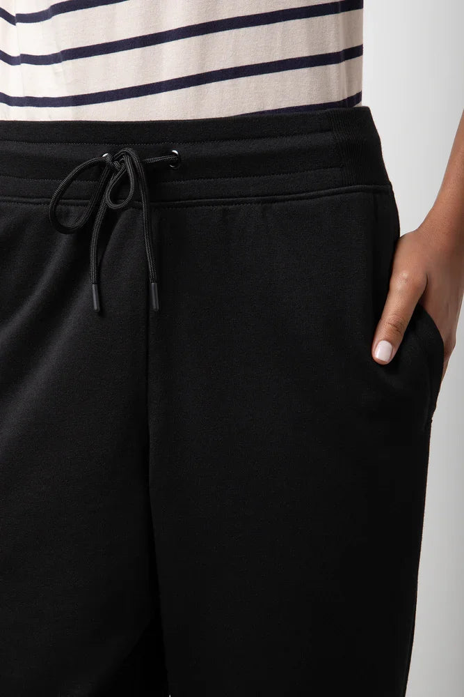 Fleece Jogger Black (4)