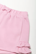 Knit Shorts Pink (1)