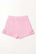 Knit Shorts Pink (2)