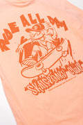 Short Sleeve T-Shirt Orange (2)