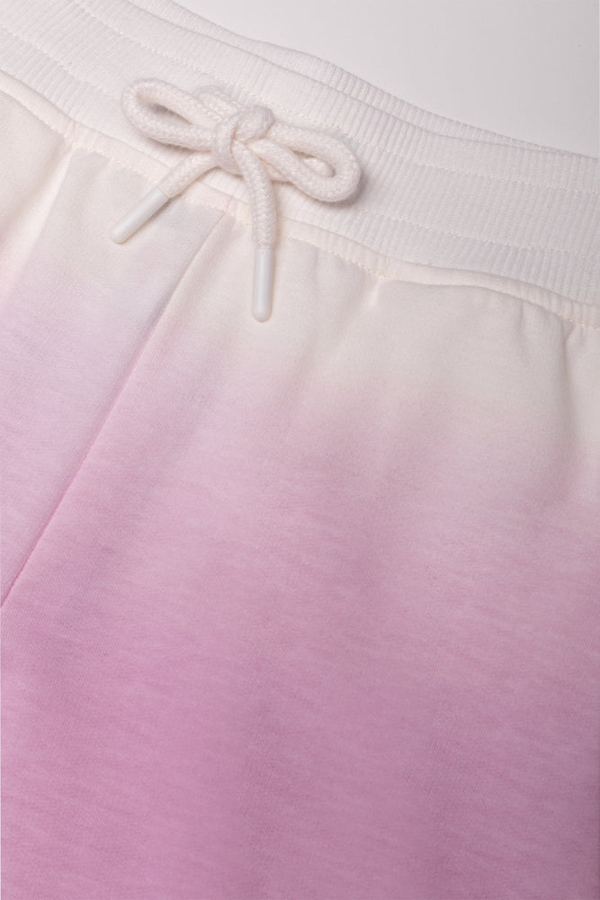 Ombre Knit Shorts Pink