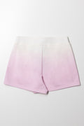 Ombre Knit Shorts Pink (2)