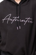 Cropped Bubble Hem Tracktop Black (3)