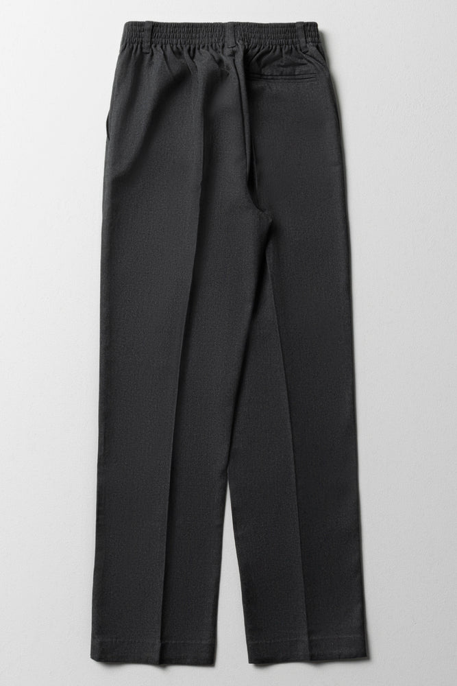 Boys School Plus Fit Pants Grey (2)