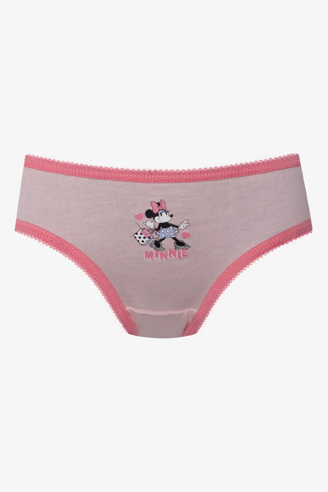 Minnie Mouse 3 Pack Bikini Panties Pink And Lilac (2)