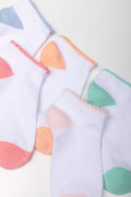 5 Pack Low Cut Socks White (1)