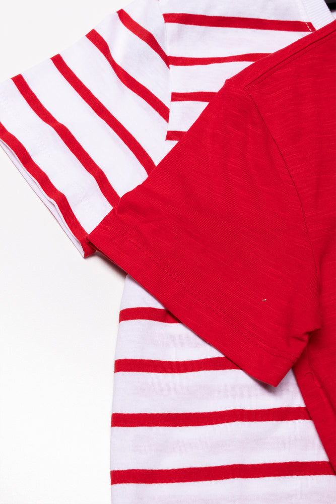 2 Pack T-Shirts Red