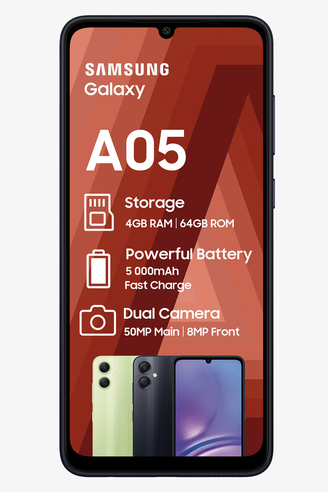 Samsung A05 64GB Black (1)