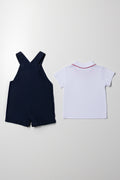 Golfer Dungaree Set Navy (3)